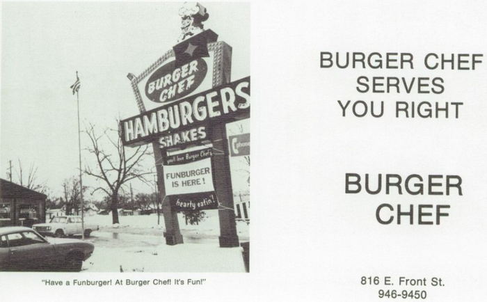 Burger Chef - Traverse City 1973 (newer photo)